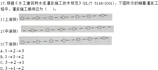 全網首發：2016二建《水利水電工程管理》試題及答案